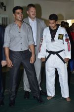 Akshay Kumar launch Tolpar Knife Training & unarmed combat training session in Mumbai on 28th April 2014